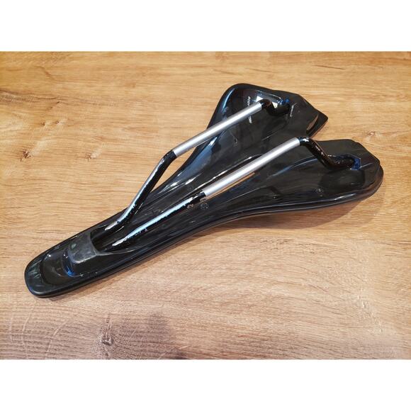 Specialized Langster 143mm VL-1603 hollow Cr-Mo Rail Bicycle Black Saddle HTF - Picture 8 of 14